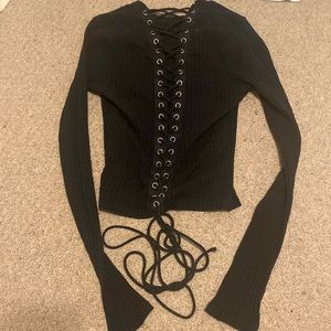 Fashion nova open bust long sleeve